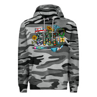 Slate Camo emt Premium Hoodie - CowhideDigitalArt