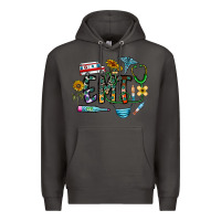 Smoke emt Premium Hoodie - CowhideDigitalArt