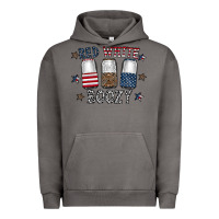 Pigment Tornado red white boozy Urban Hoodie - CowhideDigitalArt