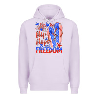 Lilac flip flops and freedom Premium Hoodie - HRA Design Shop
