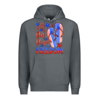 Rock flip flops and freedom Premium Hoodie - HRA Design Shop