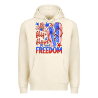 Tofu flip flops and freedom Premium Hoodie - HRA Design Shop
