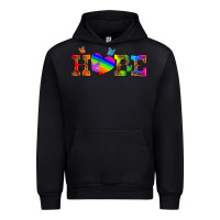 Black lgbtq heart and hope Urban Hoodie - HRA Design Shop