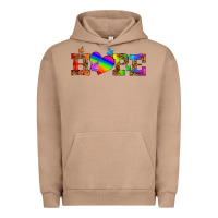 Pigment Burro lgbtq heart and hope Urban Hoodie - HRA Design Shop