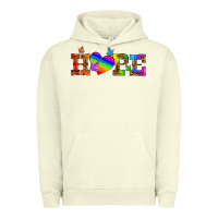 Pigment Pistachio lgbtq heart and hope Urban Hoodie - HRA Design Shop