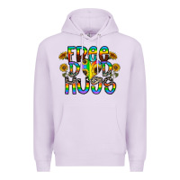 Lilac free dad hugs Premium Hoodie - CowhideDigitalArt