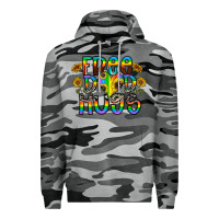 Slate Camo free dad hugs Premium Hoodie - CowhideDigitalArt
