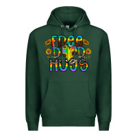 Sports Green free dad hugs Premium Hoodie - CowhideDigitalArt