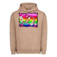 Pigment Burro lgbtq gender lesbian symbol Urban Hoodie - HRA Design Shop