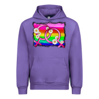 Tulip lgbtq gender lesbian symbol Urban Hoodie - HRA Design Shop