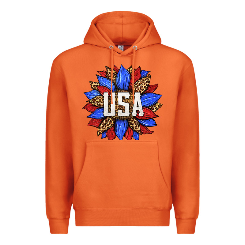 American Sunflower Premium Hoodie by HRA Design Shop | Teevron