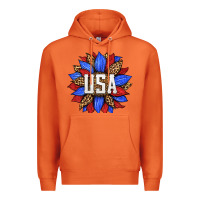 Carrot american sunflower Premium Hoodie - HRA Design Shop
