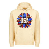 Pina Colada american sunflower Premium Hoodie - HRA Design Shop