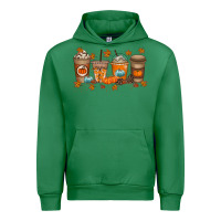 Emerald Fall Coffee Drink Urban Hoodie - RacoonDesign