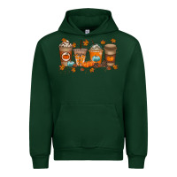 Foreset Green Fall Coffee Drink Urban Hoodie - RacoonDesign