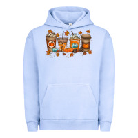 Pigment Grape Ice Fall Coffee Drink Urban Hoodie - RacoonDesign