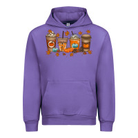 Tulip Fall Coffee Drink Urban Hoodie - RacoonDesign