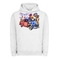 Pigment Lunar Rock western truck fourth of july america Urban Hoodie - FaDigitalArtStudio