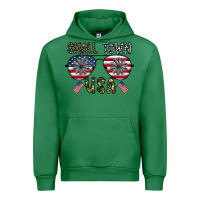 Emerald small town usa Urban Hoodie - CowhideDigitalArt