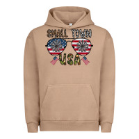 Pigment Burro small town usa Urban Hoodie - CowhideDigitalArt