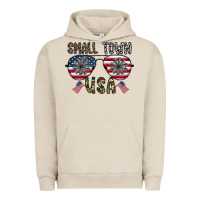 Pigment French Oak small town usa Urban Hoodie - CowhideDigitalArt