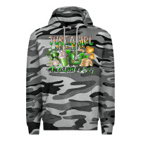 Slate Camo Just a Girl who Loves Saint Patrick's Day Premium Hoodie - RacoonDesign