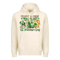 Tofu Just a Girl who Loves Saint Patrick's Day Premium Hoodie - RacoonDesign