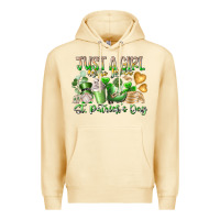Pina Colada Just a Girl who Loves Saint Patrick's Day Premium Hoodie - RacoonDesign