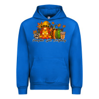 Cobalt Pumpkin Spice Everything Urban Hoodie - RacoonDesign