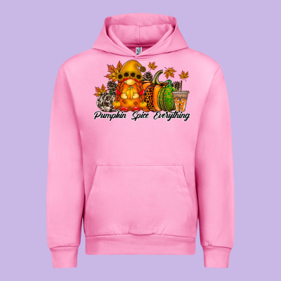 Pumpkin Spice Everything Urban Hoodie Designed By Racoondesign