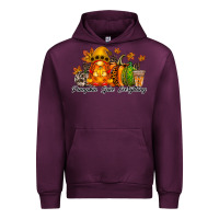 Mauve Wine Pumpkin Spice Everything Urban Hoodie - RacoonDesign