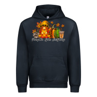 Navy Pumpkin Spice Everything Urban Hoodie - RacoonDesign