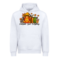 White Pumpkin Spice Everything Urban Hoodie - RacoonDesign