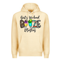 Pina Colada girl's weekend booze & besties Premium Hoodie - CowhideDigitalArt