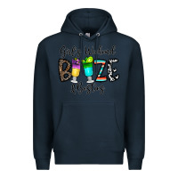 Navy girl's weekend booze & besties Premium Hoodie - CowhideDigitalArt