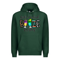 Sports Green girl's weekend booze & besties Premium Hoodie - CowhideDigitalArt