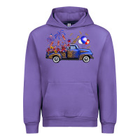 Tulip western truck fourth of july Urban Hoodie - FaDigitalArtStudio