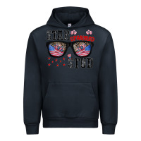 Navy star spangled stup Urban Hoodie - CowhideDigitalArt