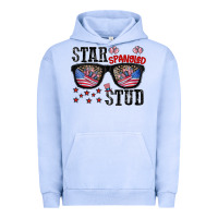 Pigment Grape Ice star spangled stup Urban Hoodie - CowhideDigitalArt