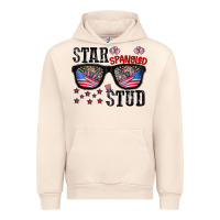 Sandshell star spangled stup Urban Hoodie - CowhideDigitalArt