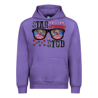 Tulip star spangled stup Urban Hoodie - CowhideDigitalArt