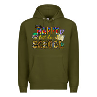 Army Green happy last day of school Premium Hoodie - CowhideDigitalArt
