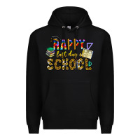 Black happy last day of school Premium Hoodie - CowhideDigitalArt