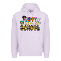 Lilac happy last day of school Premium Hoodie - CowhideDigitalArt
