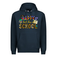 Navy happy last day of school Premium Hoodie - CowhideDigitalArt