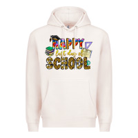Pale Pink happy last day of school Premium Hoodie - CowhideDigitalArt