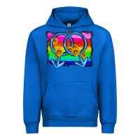 Cobalt lgbtq gender gay symbol Urban Hoodie - HRA Design Shop