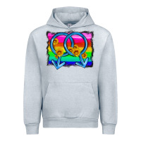 Heather Grey lgbtq gender gay symbol Urban Hoodie - HRA Design Shop