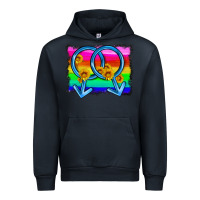 Navy lgbtq gender gay symbol Urban Hoodie - HRA Design Shop
