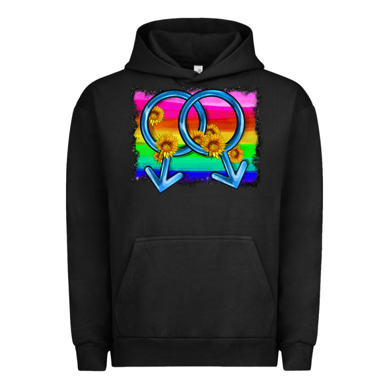 Lgbtq Gender Gay Symbol Urban Hoodie by HRA Design Shop | Teevron